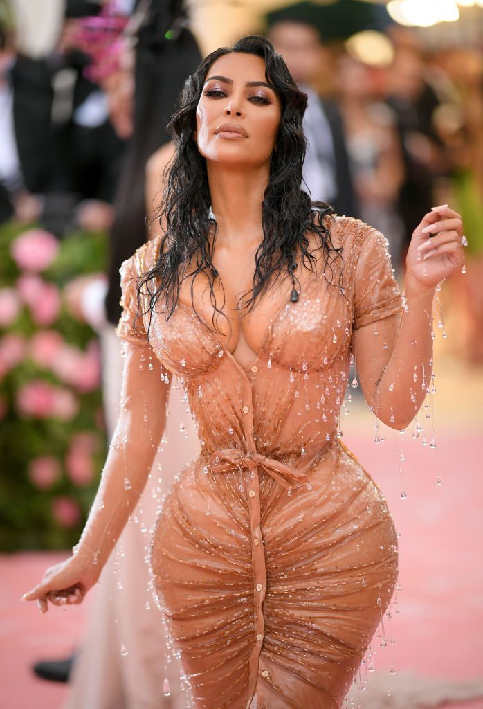 Kim Kardashian at the Met Gala 2019